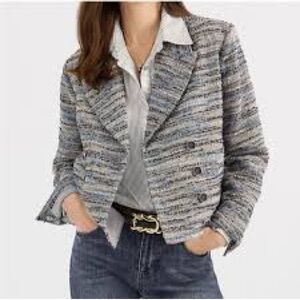 CAbi Multicolor Striped Blazer